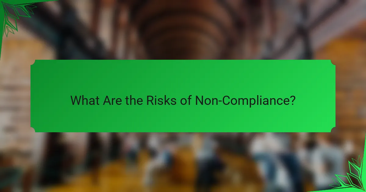 What Are the Risks of Non-Compliance?